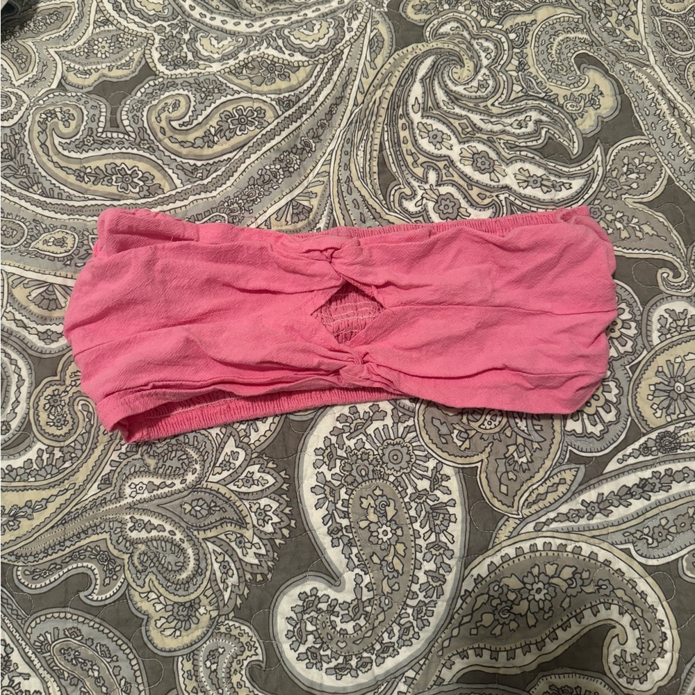 Pink Twist Headband